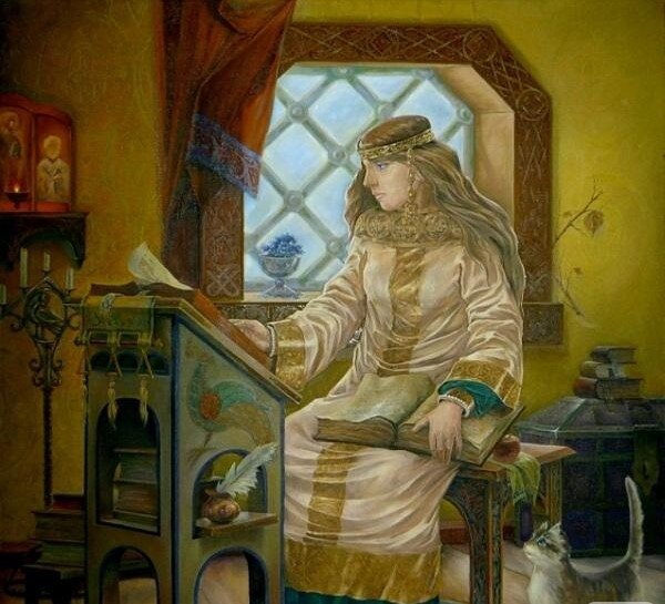 Предслава Владимировна. Взято из открытых источников.