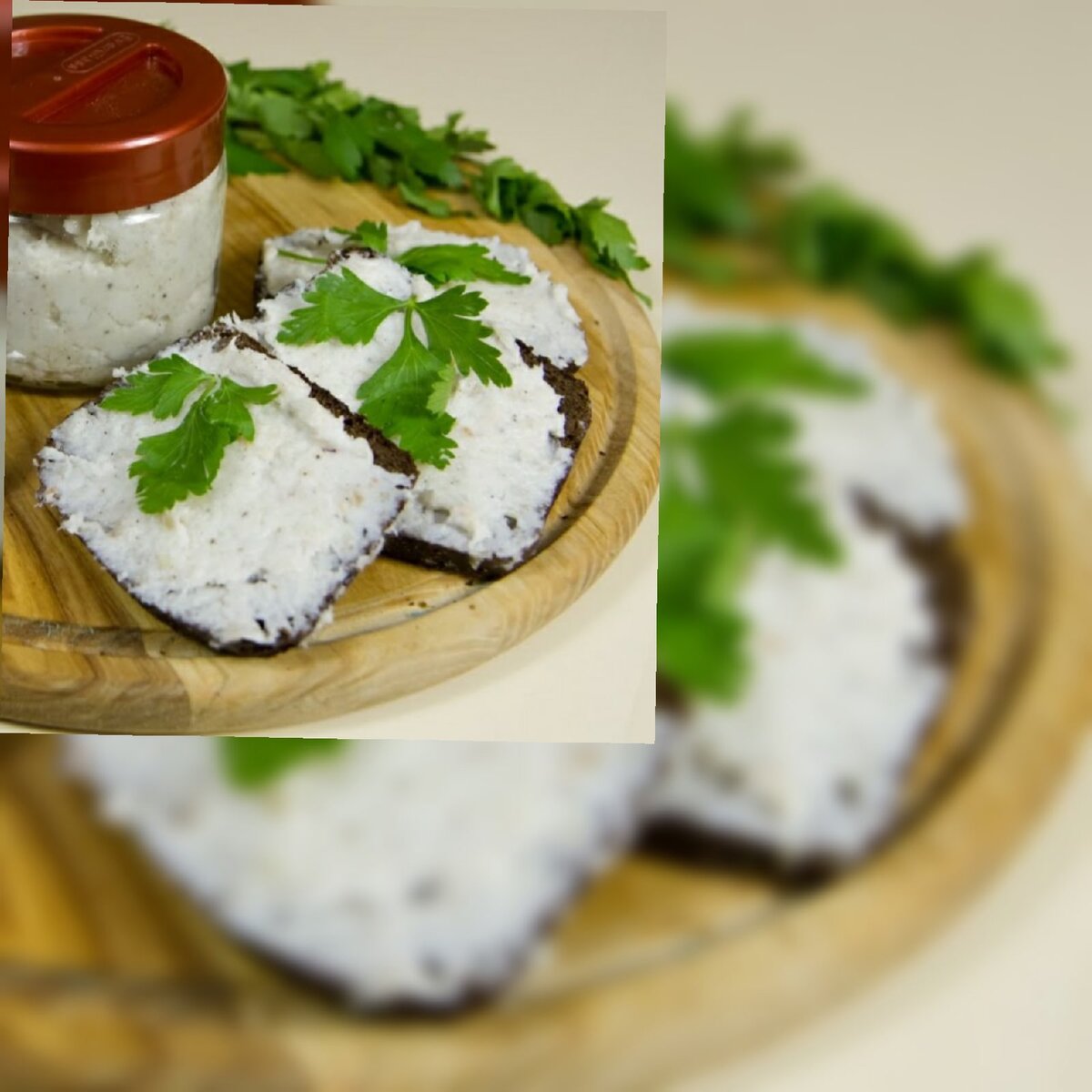 Закуска из сала.