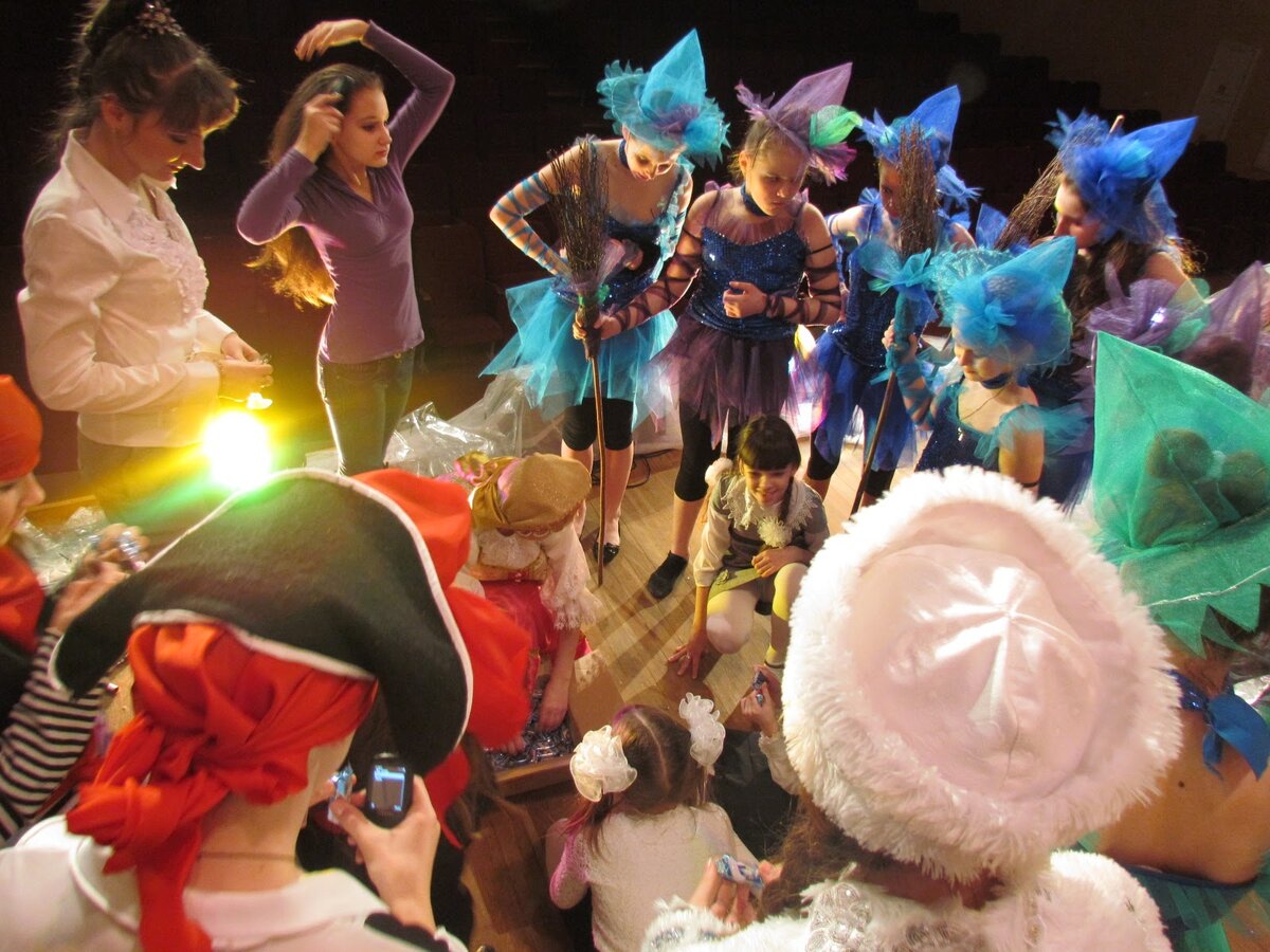 Самая лучшая часть всего процесса — день выступления и кулисы.