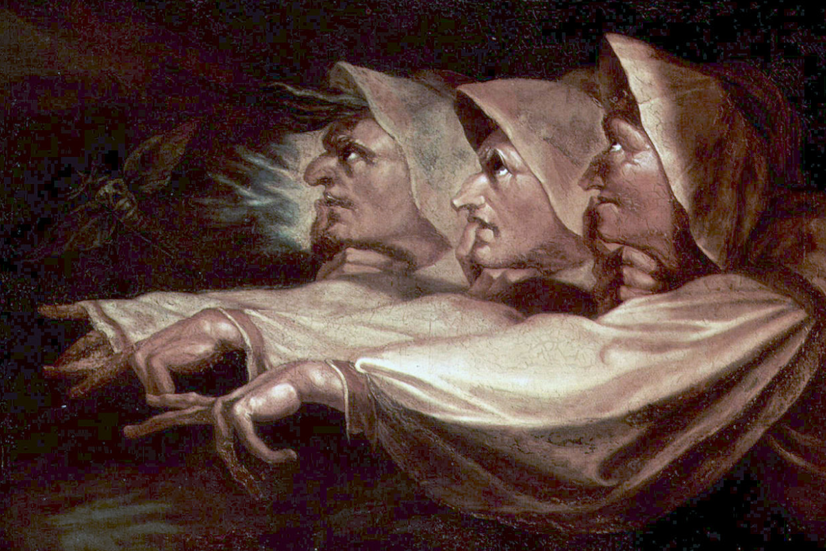 Фюссли И. Г. «Три ведьмы» (1783).