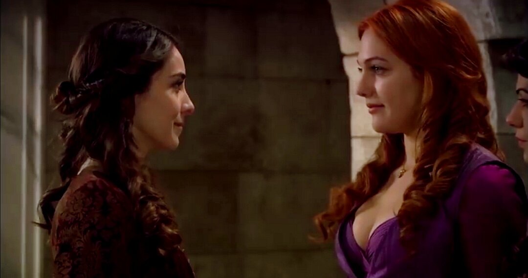 Кадр из сериала "Великолепный век" 