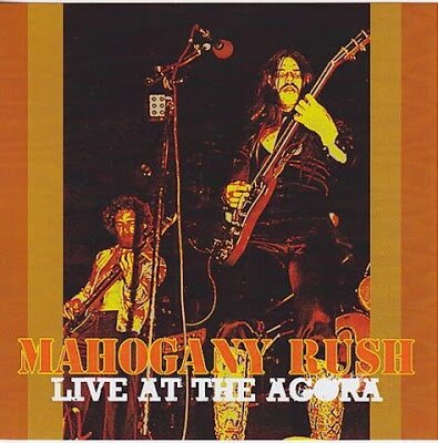 Mahogany Rush. The Agora 1974. Обложка альбома.
