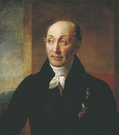 Михаил Михайлович Сперанский (1772 - 1839, портрет Варнека).