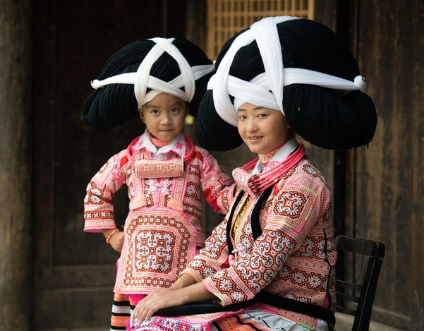 Необычные прически мира