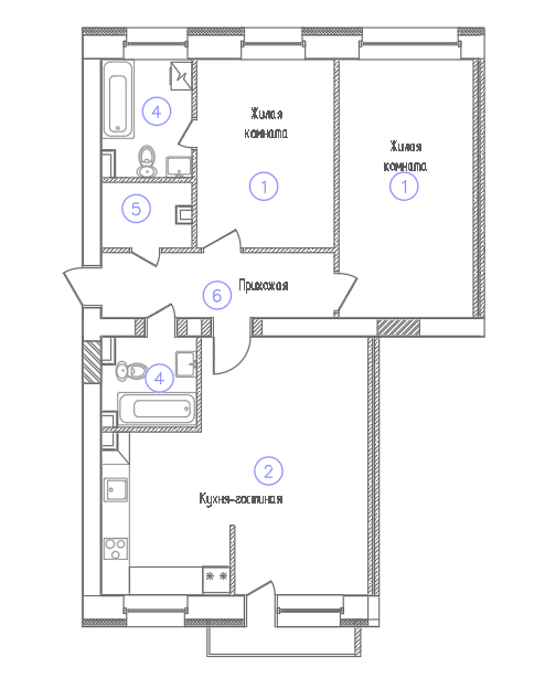 План квартиры