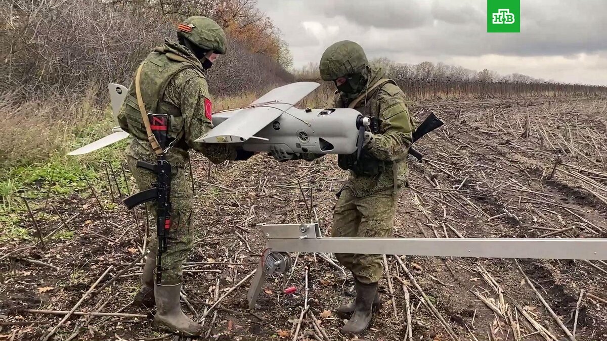    Круглосуточная разведка: кадры работы беспилотников «Орлан» в зоне спецоперации