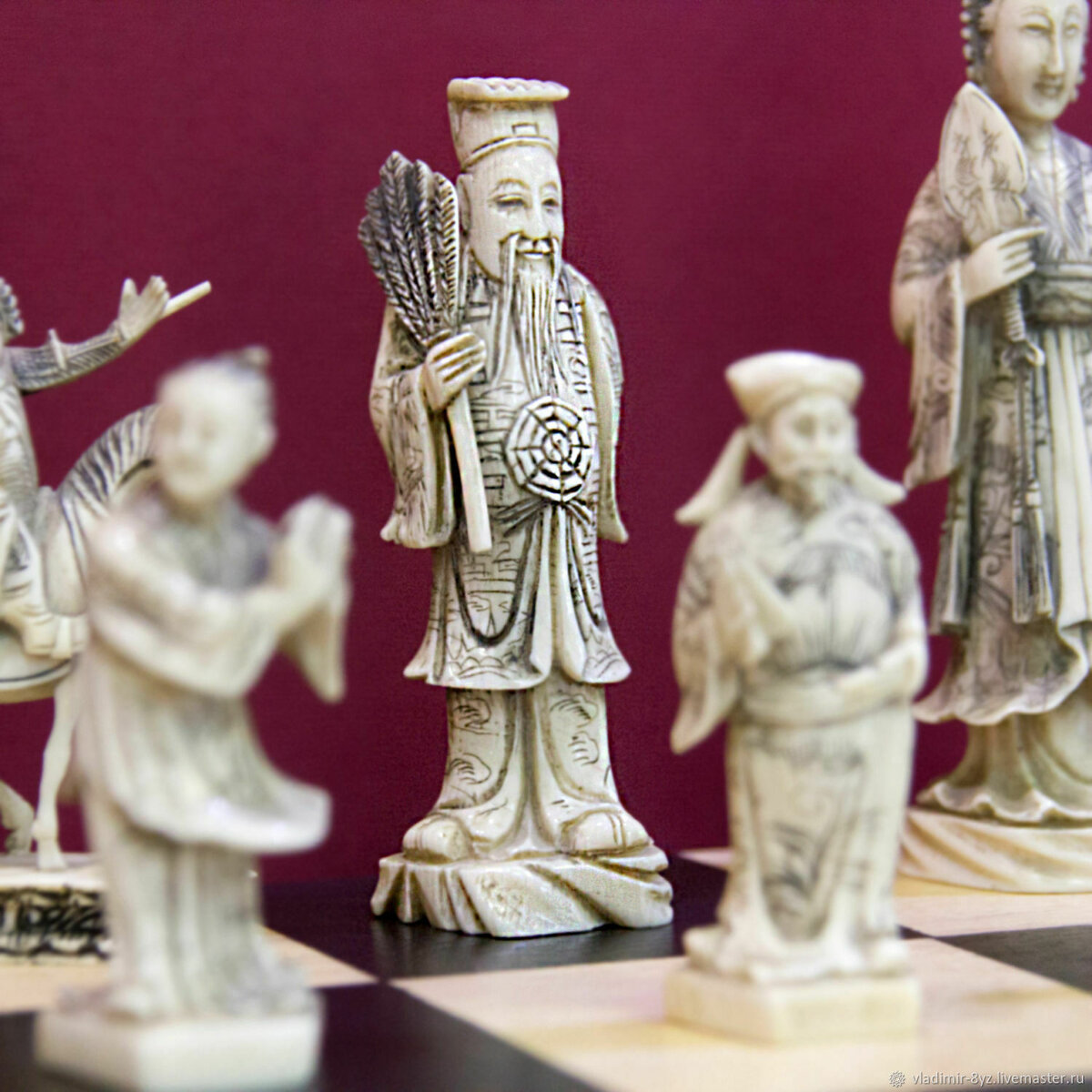 Открытый источник. Коллекционная партия. Слоновая кость.