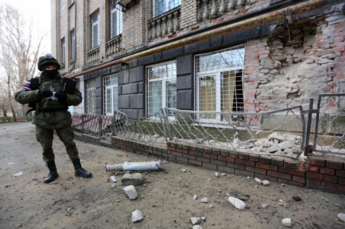    ВСУ обстреляли два центральных района Донецка