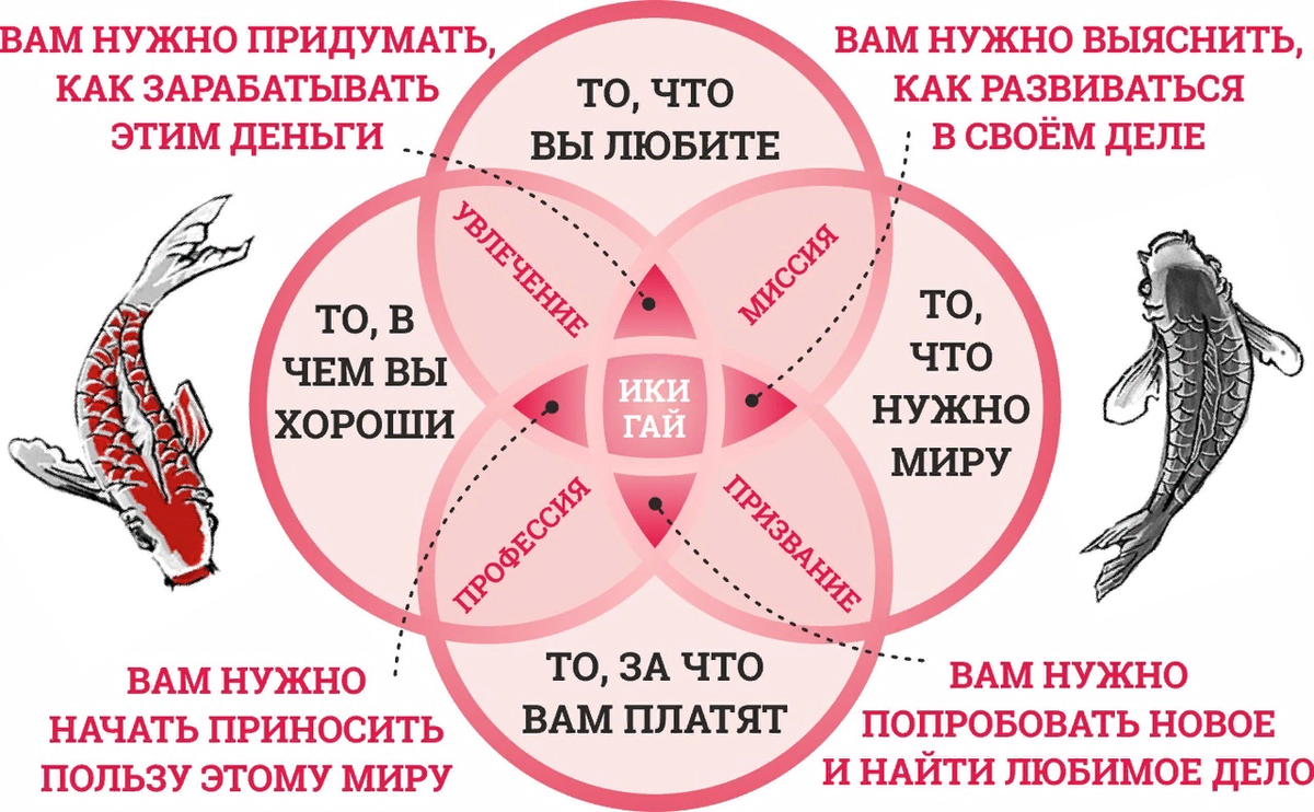 Икигай как составить схему