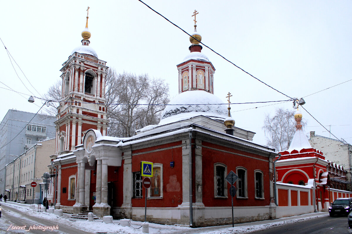 Церковь николая чудотворца в подкопаях москва фото Фото: Церковь Николая Чудотворца в Подкопаях, православный храм, Подкопаевский п