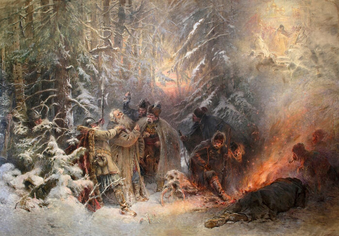 Маковский Константин Егорович  - Иван Сусанин (1914)