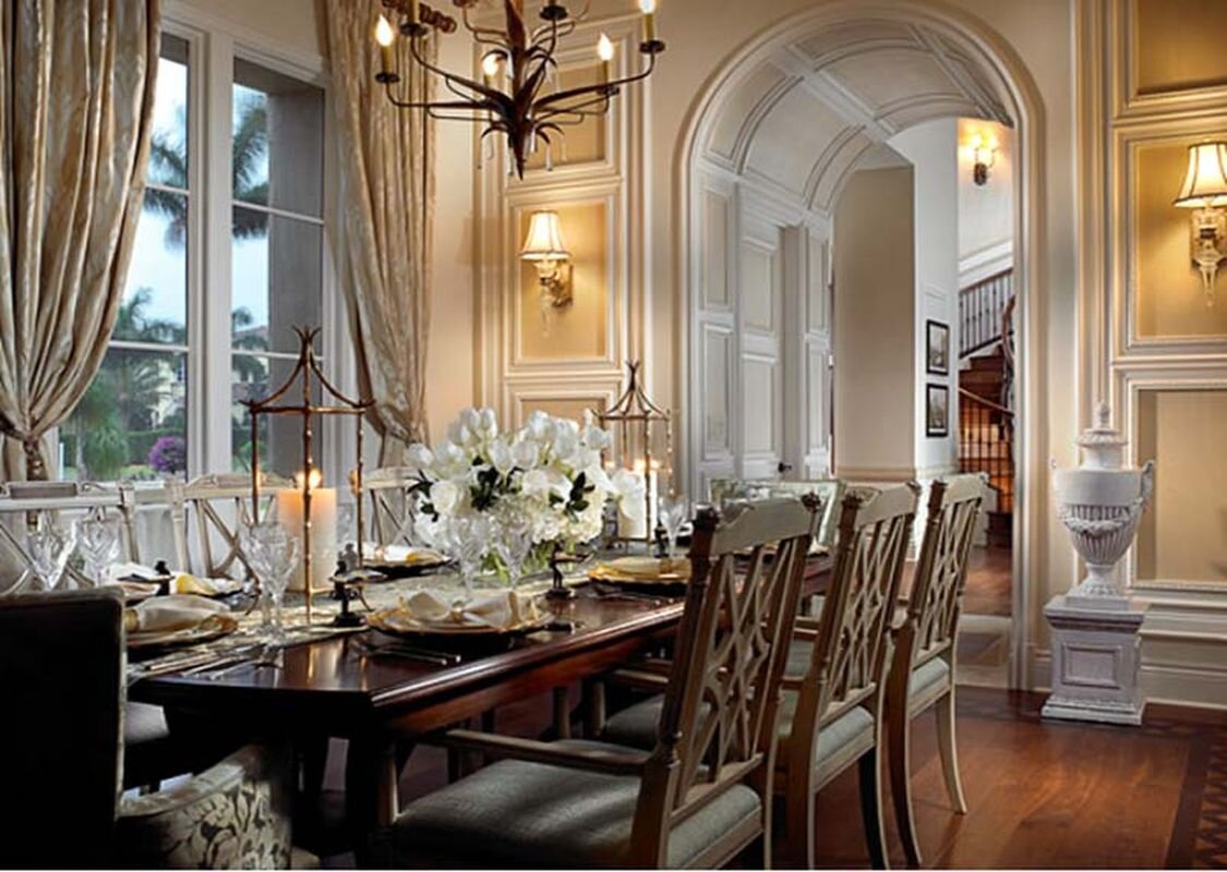 Дизайн интерьера в классическом стиле. Фото 1.