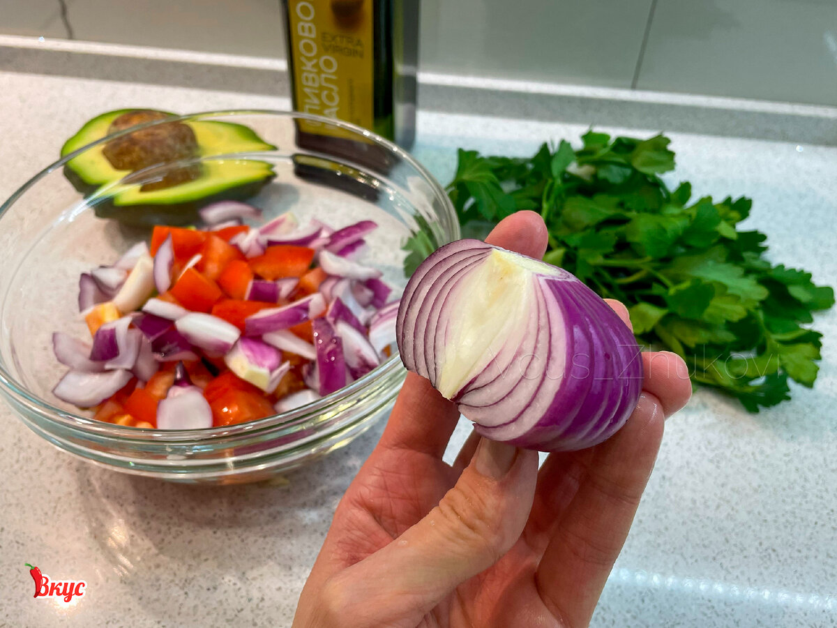 Красный лук из Ялты