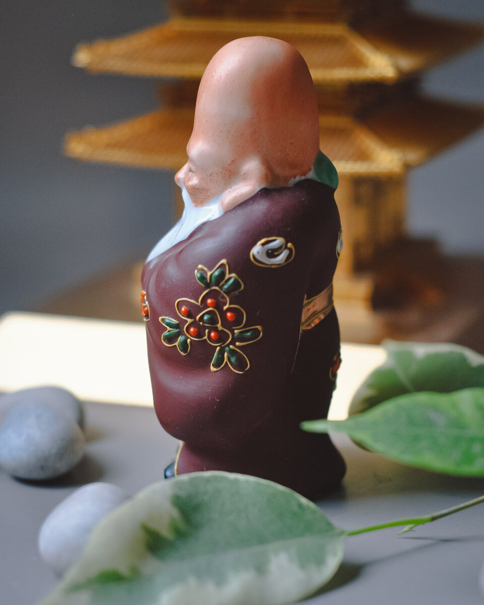 Фигурка Фукурокудзю. Kutani, Япония