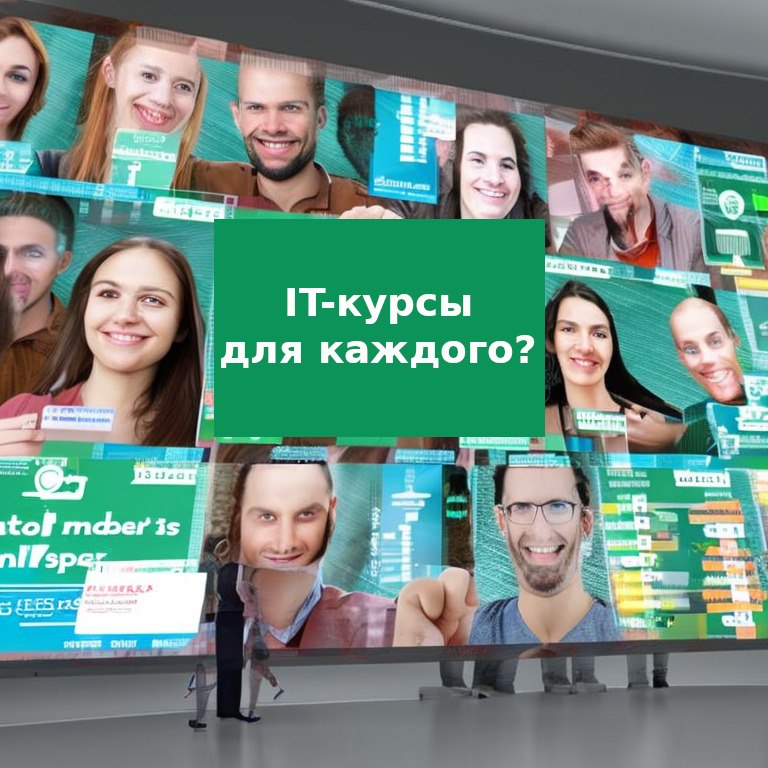 Получи профессию в IT - из каждого утюга.