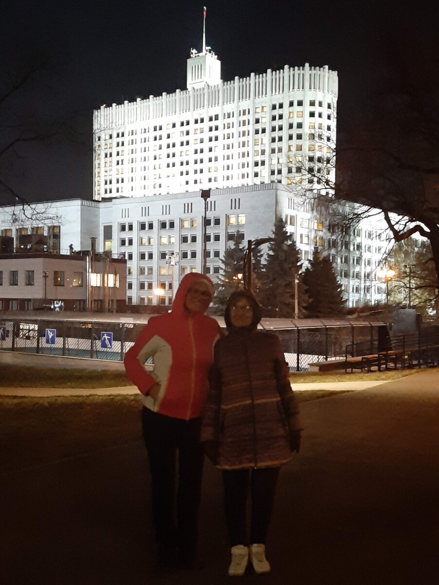 Это мы уже в Москве