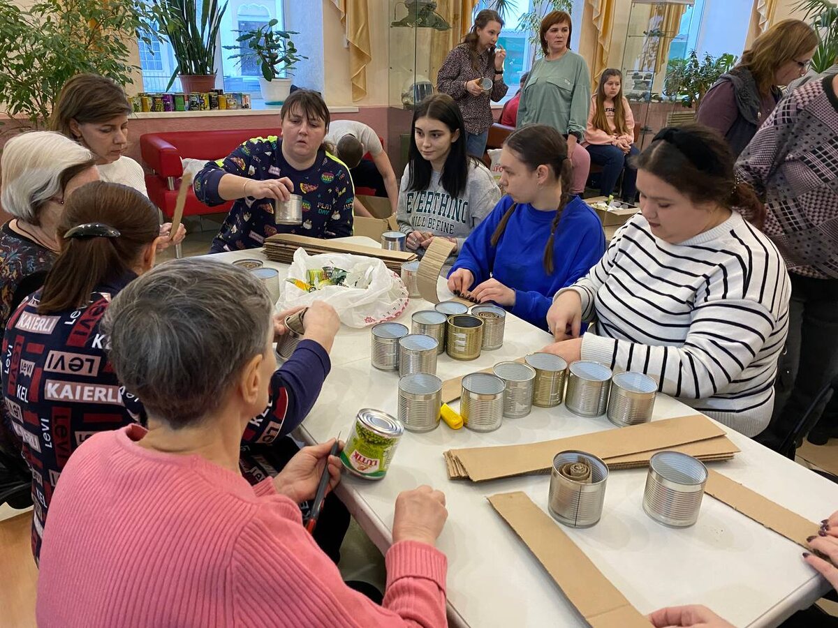 Мастер-класс по изготовлению окопных свечей 