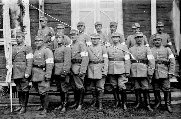 Финский шюцкор - военизированное формирование националистов