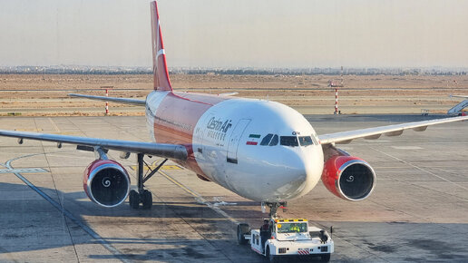 Airbus A300 а/к Qeshm Airlines | Рейс Тегеран — Стамбул