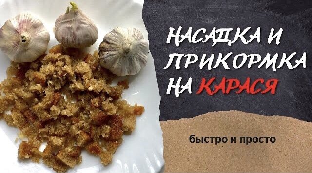 Лучшая прикормка на карася своими руками. Приготовление.