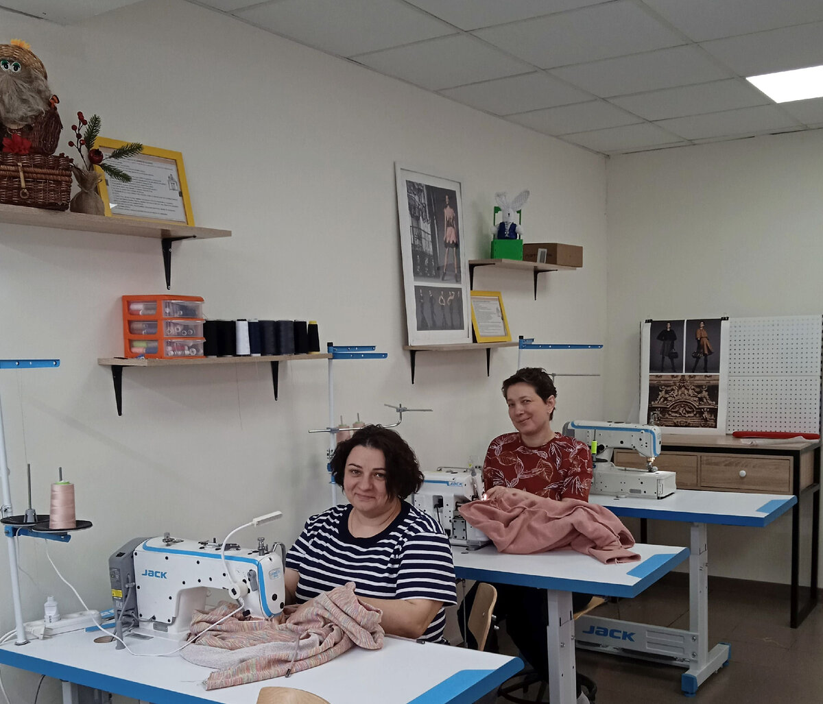 Утренняя группа на предпоследнем занятии 