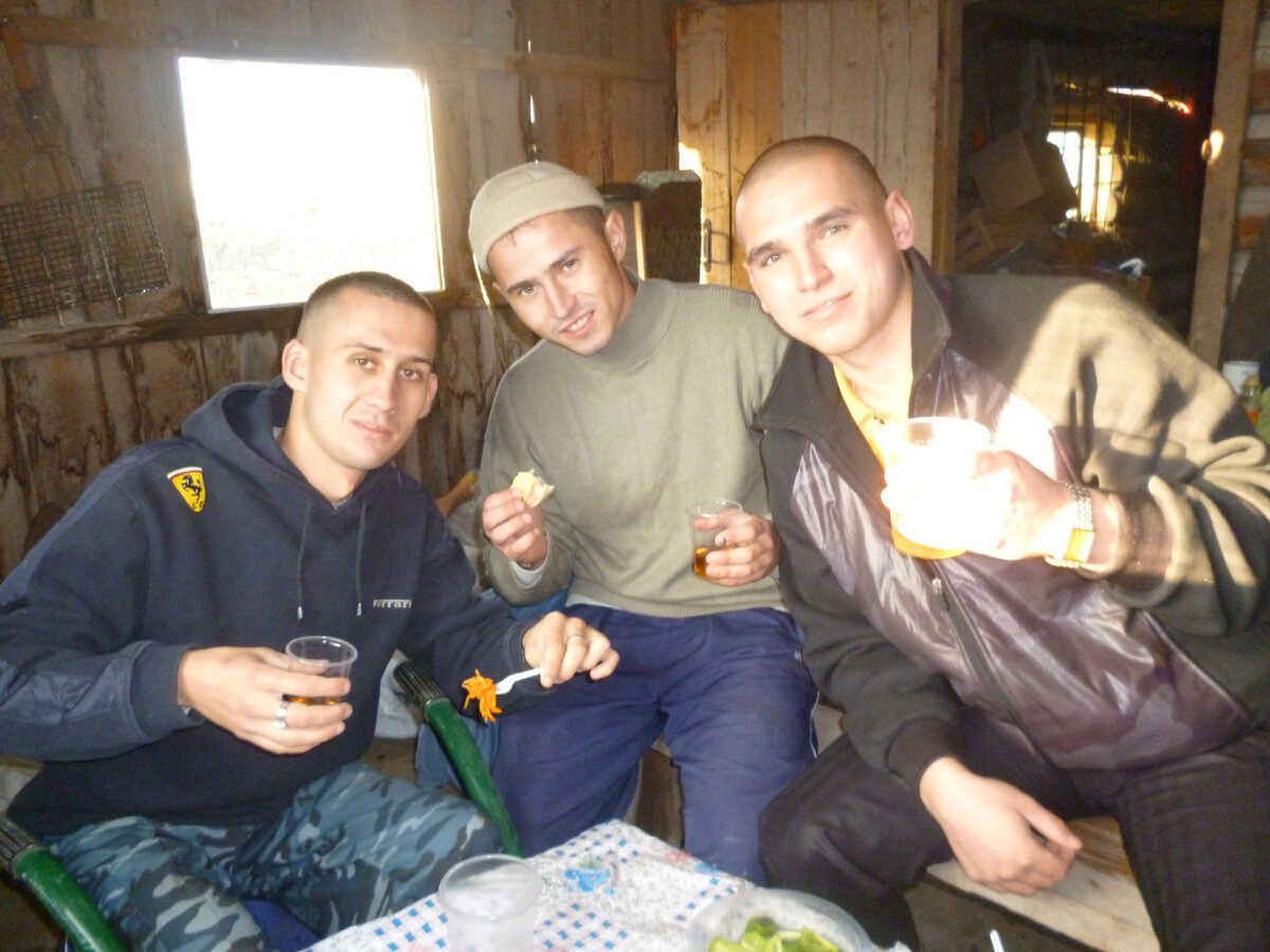 С одногруппниками на каникулах