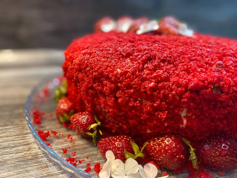 «Красный бархат» в готовом виде!