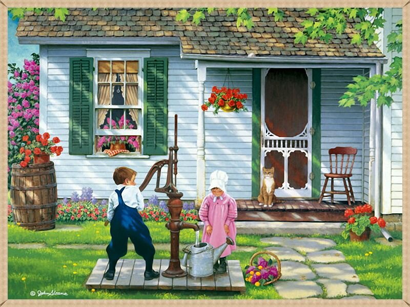 John Sloane. Помощь. Весна