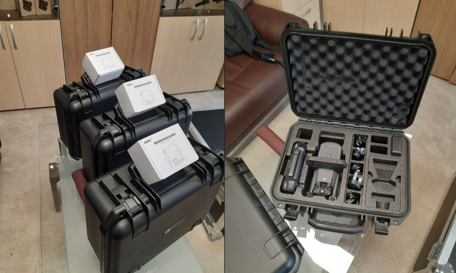 Квадрокоптеры с подвесами