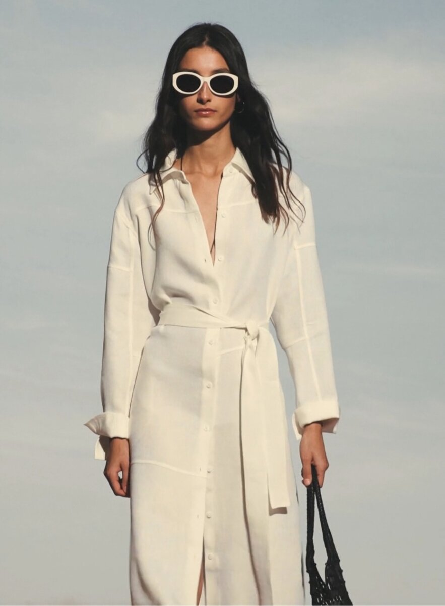 Льняное платье. Просто, но не просто