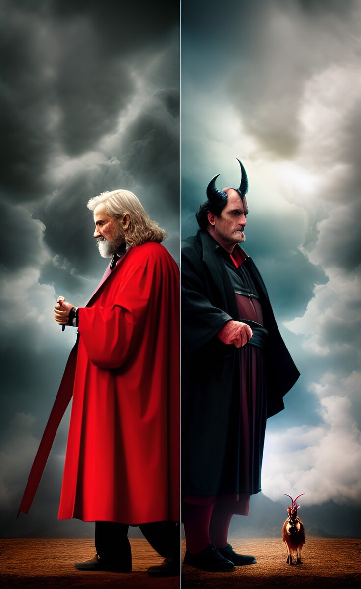 Между Диаволом и Богом. Только и всего. Регулировка Воли. Магия бесконечности. Индивидуальный рецепт.