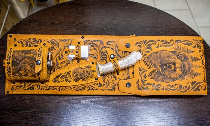 Набор для шашлыка в чехле на 6 персон 62*17*3 см.