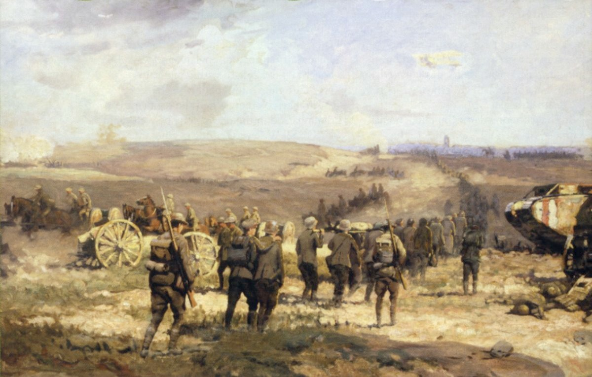 1918 Август сражение под Амьеном
