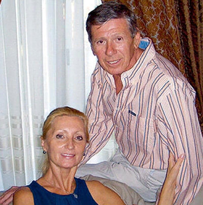 С женой Светланой