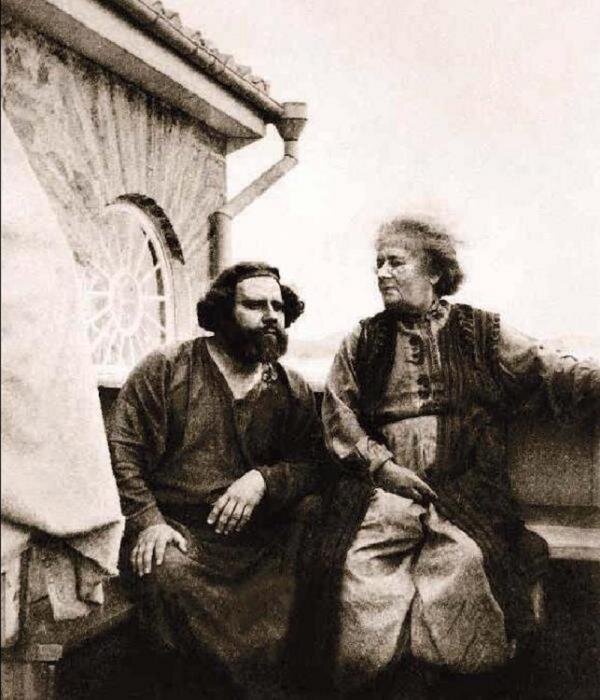 Волошин с матерью