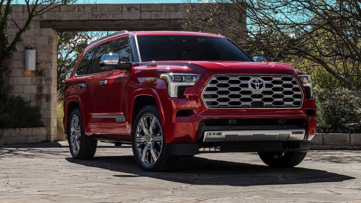    Toyota Sequoia. Фото Toyota