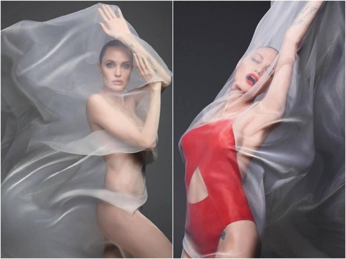 Впервые выпущены провокационные фото молодой Анджелины Джоли
