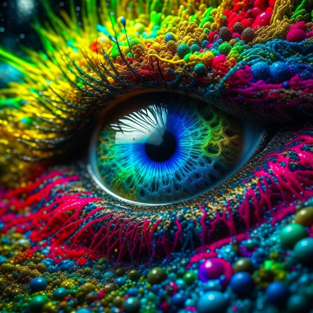 Добавим немного яркости. Генерация автора. Kandinsky 2.1