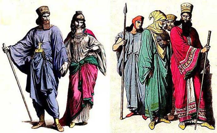 Жители древнего государства Мидия