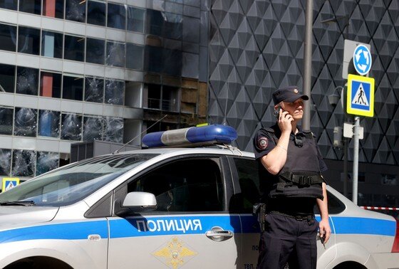    Последствия попытки атаки украинских беспилотников в Москве