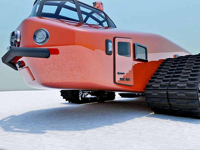 Вездеходы snowrunner. Polar Snow Crawler PSC-001. Машины арктические Polar Snow Crawler. Вездеход Бомбардье гусеничный. Снегомобиль Snow Crawler.