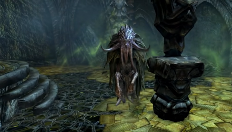 Фрагмент взят из игры  The Elder Scrolls V: Skyrim.