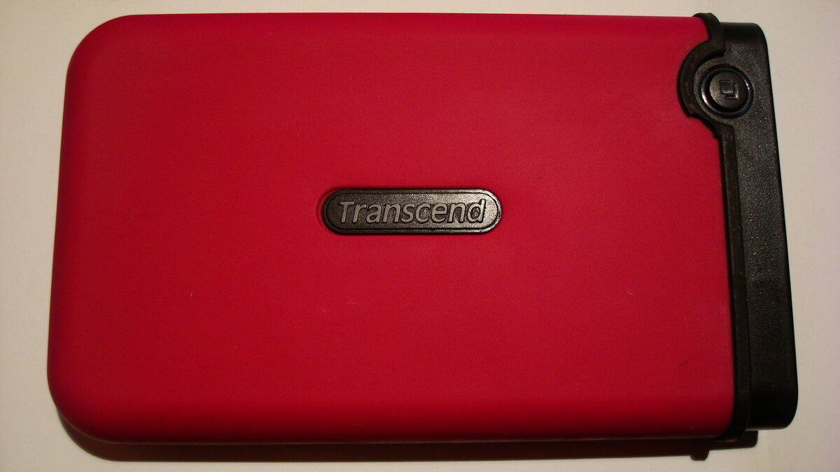 Внешний HDD Transcend StoreJet 2.5 Mobile 250 ГБ после одиннадцати лет использования, очень активного использования