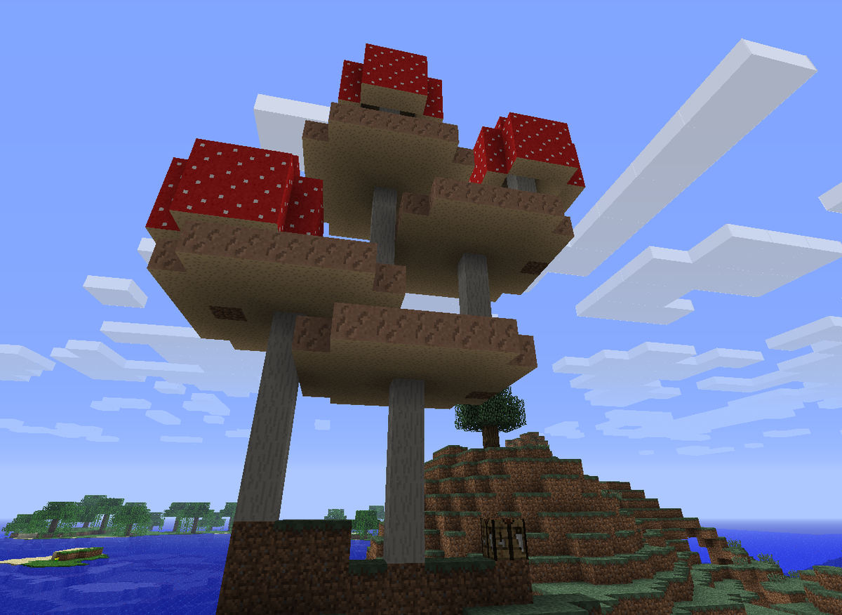 Хороший дом можно на этих грибах сделать...