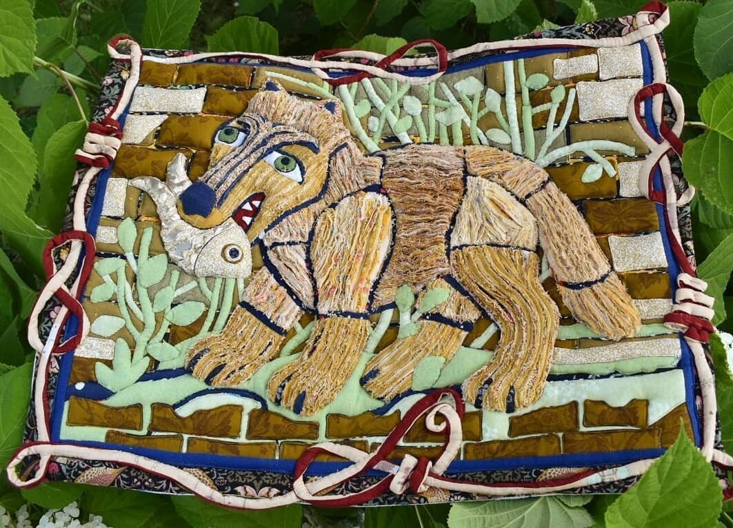 Панно работы К. Шляковой