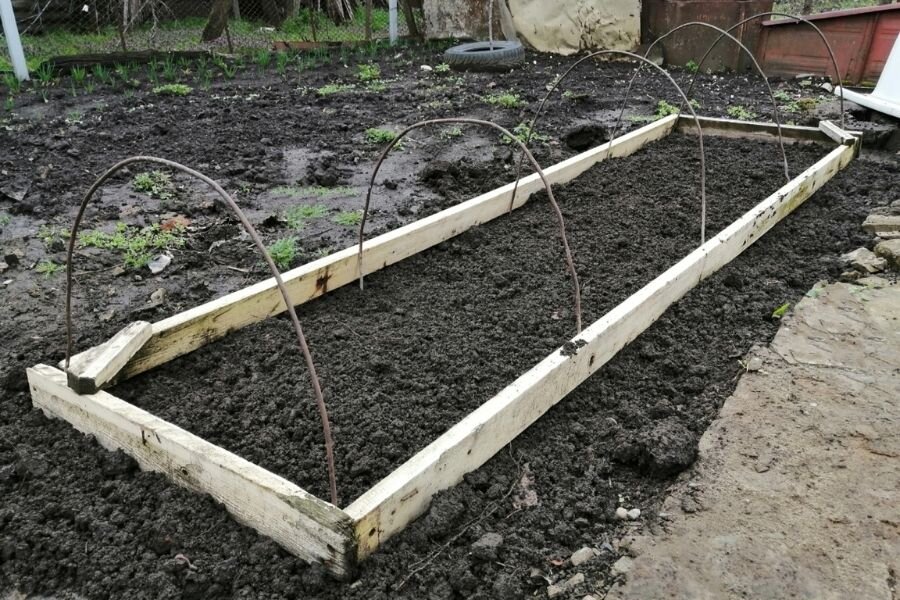 Вот такой каркас на скорую руку получился