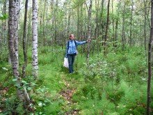 В теплое время года (при температуре выше 15 градусов) достаточно плотных хлопковых брюк (не обтягивающих, джинсы подойдут) и хлопковой же рубашки с длинными рукавами. Кофта с капюшоном тоже будет полезна. Хорошо, если рукава верхней одежды стягиваются резинками. Одежда должна покрывать по возможности все открытые участки кожи. Повторюсь, опаснее всего попасть в то место, где много клещей. Поэтому по возможности, не должно быть открытых участков кожи. Для защиты шеи можно повязать платок или косынку.