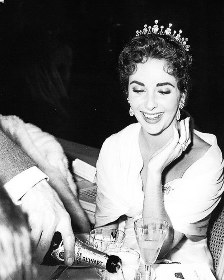 Элизабет Тейлор в бриллиантовой тиаре