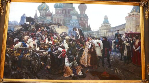 Картина стрелецкой казни 4 буквы сканворд