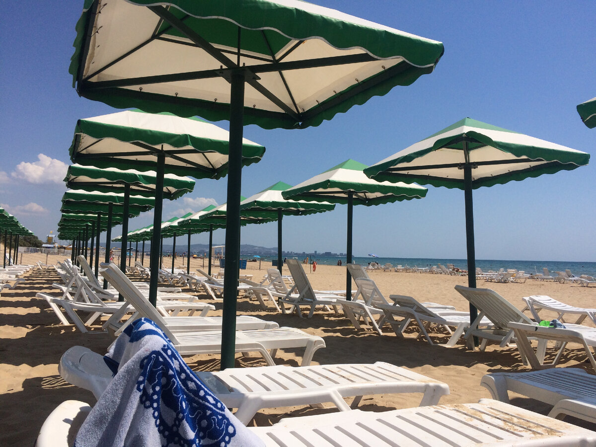 Анапа. Пляж отеля 4 звезды AI